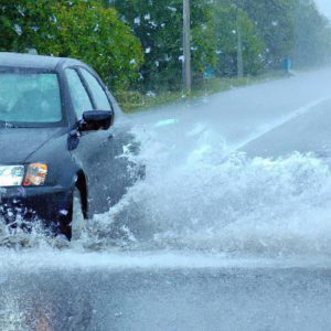 Aquaplaning – niebezpieczne zjawisko, z którego musisz wyjść!